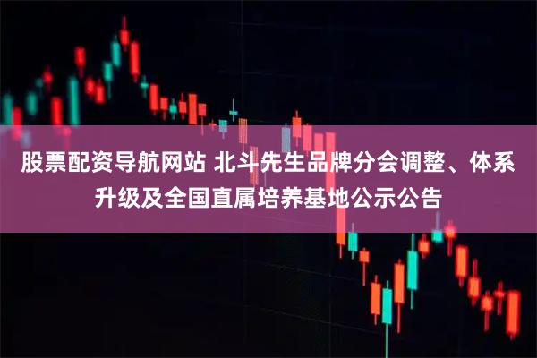 股票配资导航网站 北斗先生品牌分会调整、体系升级及全国直属培养基地公示公告